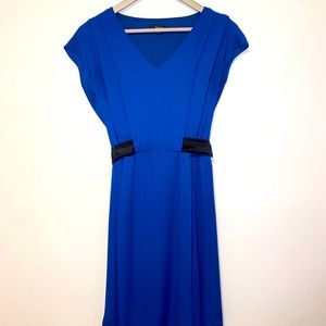Royal blue dress